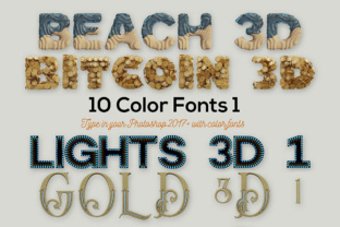 10 Color Font: Playful SVG Typefaces for Creative Projects