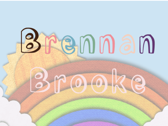 Brennan Brooke: A Font for Youthful, Modern Designs