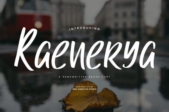 Discover the Artistic Flow of Raenerya Font