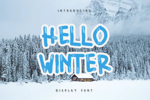 Discover the Creative Charm of Hello Winter Font