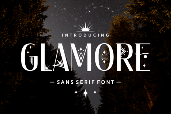 Glamore Font: Elegant Sans Serif for Stunning Designs