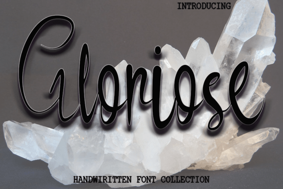 Gloriose Font: A Stylish Handwritten Brush Typeface
