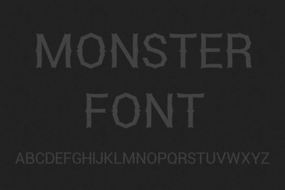 Monster Font: Bold Display for Modern Design