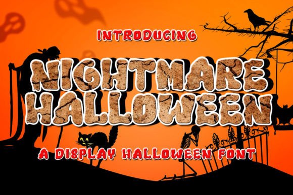 Nightmare Halloween Font: A Fun and Quirky Display Typeface