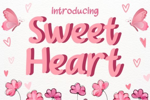 Sweet Heart Font: A Touch of Love for Your Designs