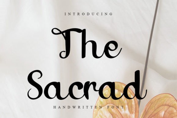 The Sacrad Font: Elegance for Your Creative Projects