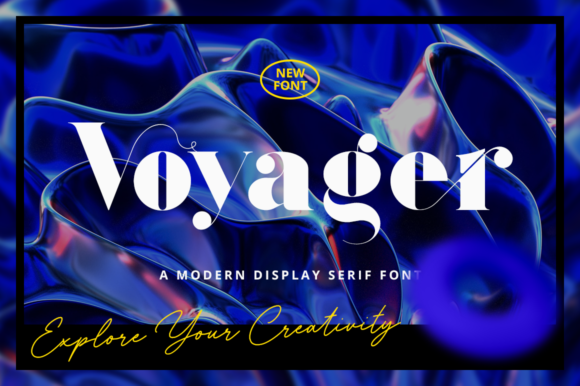 Vayager Font: A Bold Serif for Modern Designers